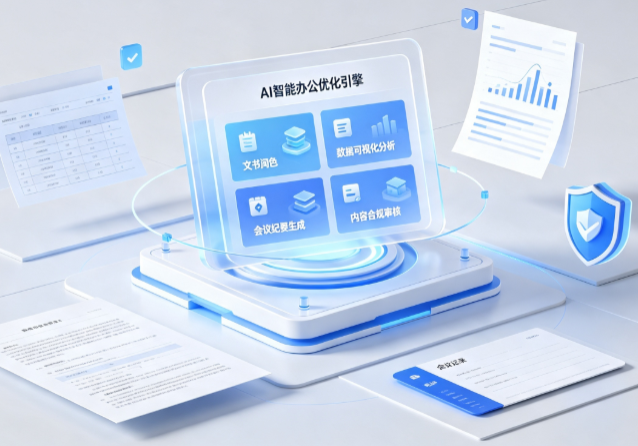 五河县AI重构现代办公体系 智能优化引擎助力企业轻量化高效运营